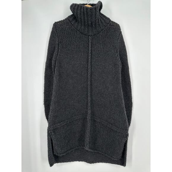 Anthropologie Gray Turtleneck Sweater - Picture 1 of 11
